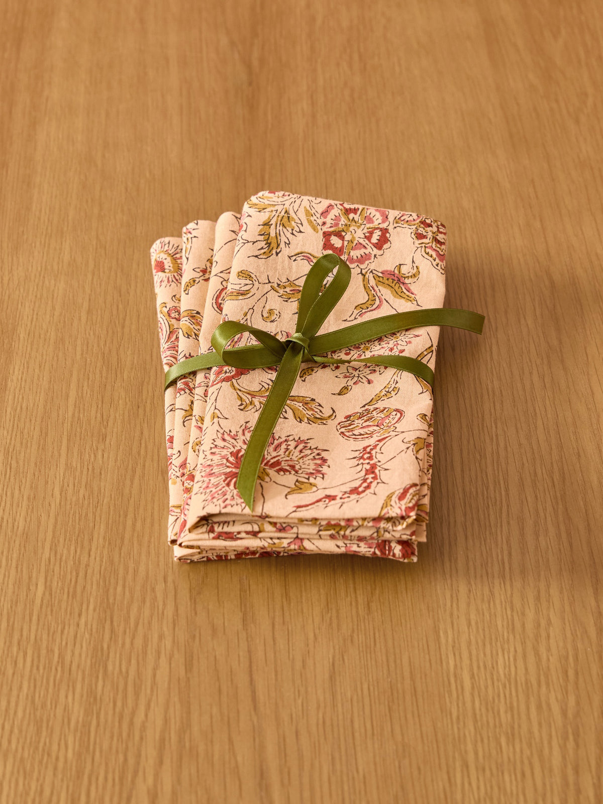 Set of 4 Punjabi print napkins