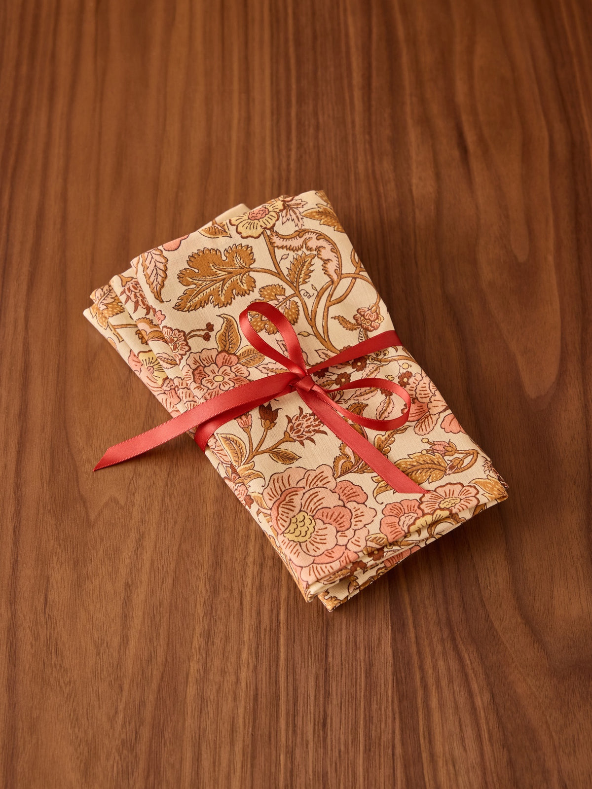 Set of 4 print napkins