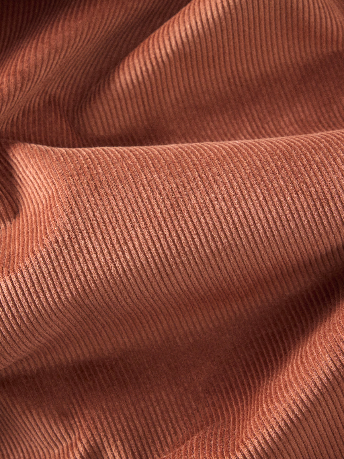 Corduroy curtain with eyelets