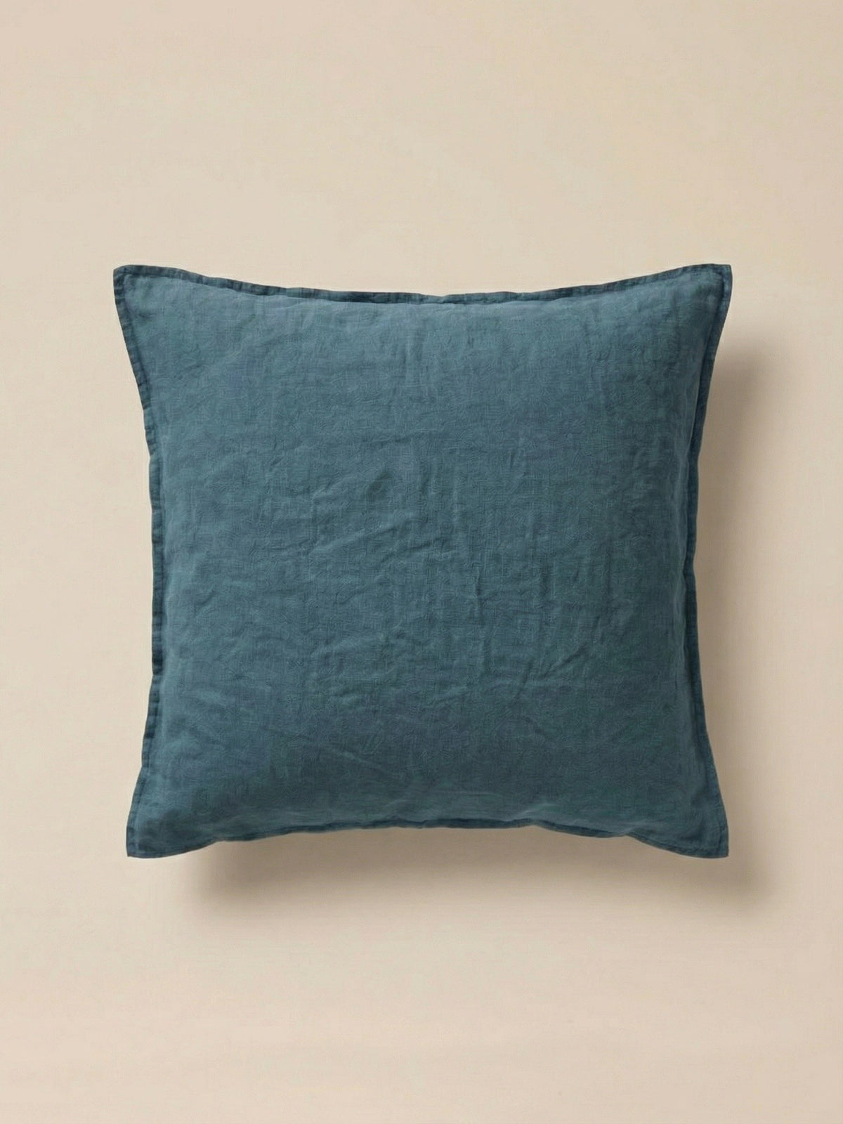 Cocooning pre-washed linen pillowcase