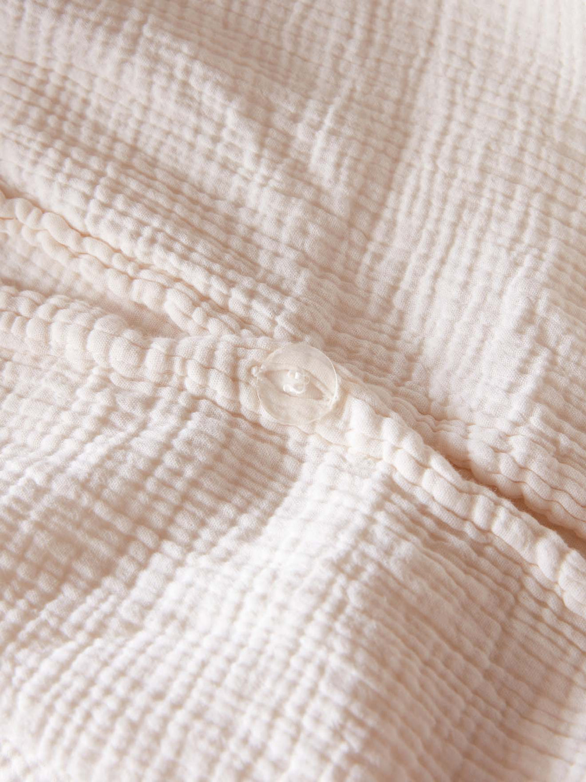 Waffled cheesecloth pillowcase