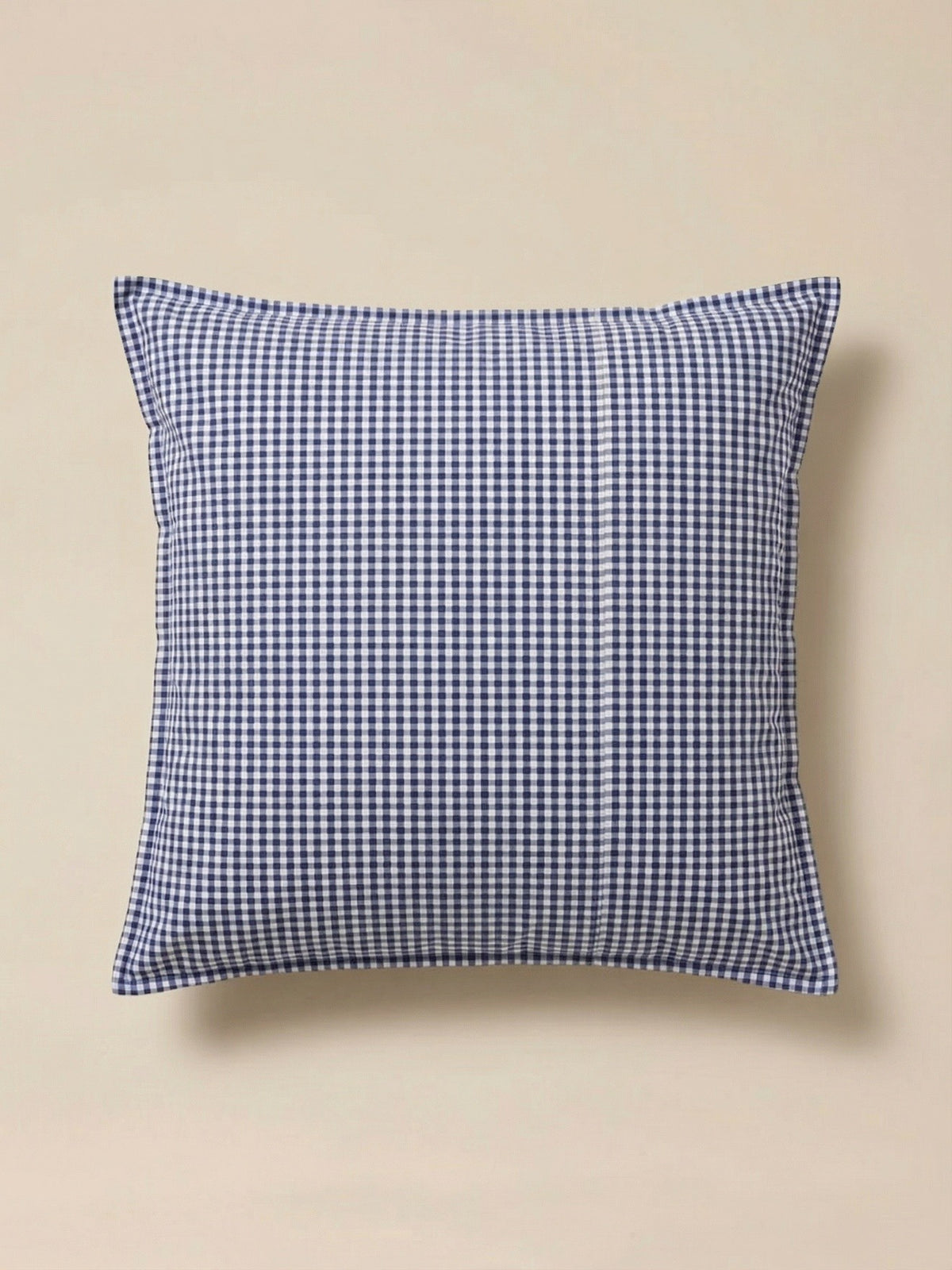 Taie d'oreiller percale de coton "Vichy"