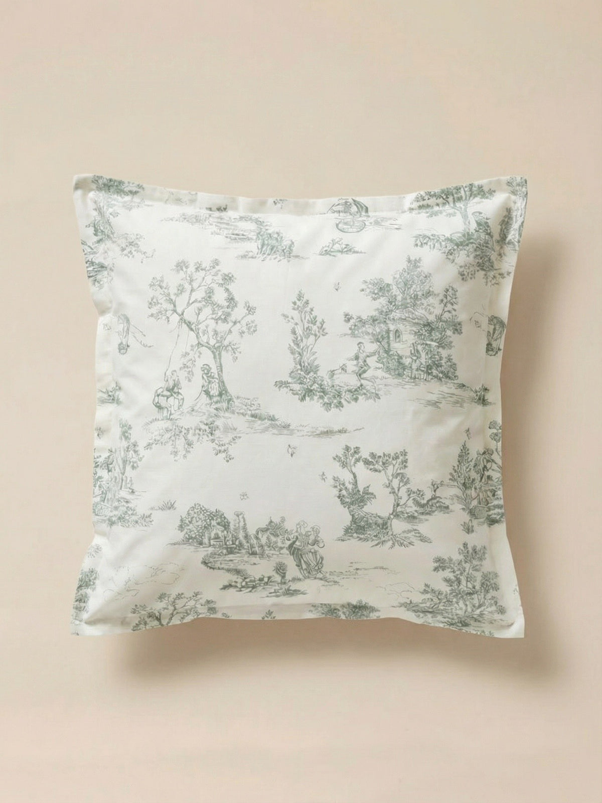 Toile de Jouy Spirit cotton percale pillowcase