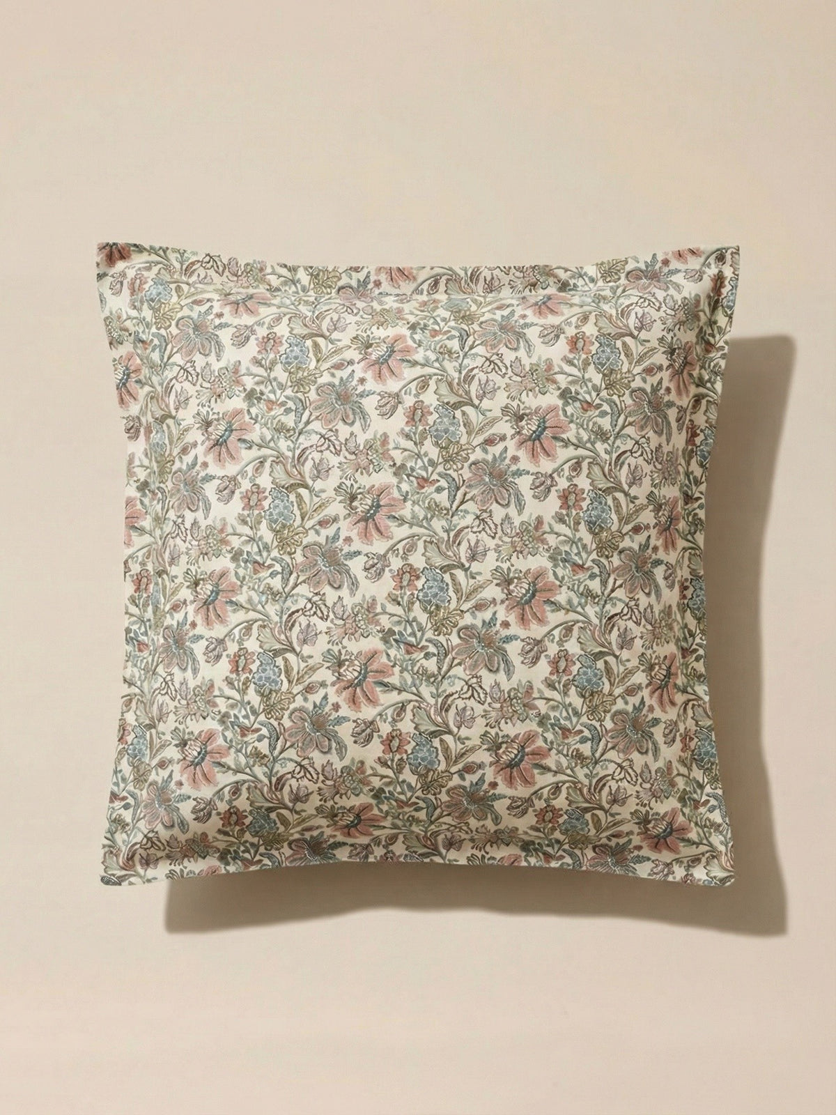 Taie d'oreiller percale de coton "Augustine"