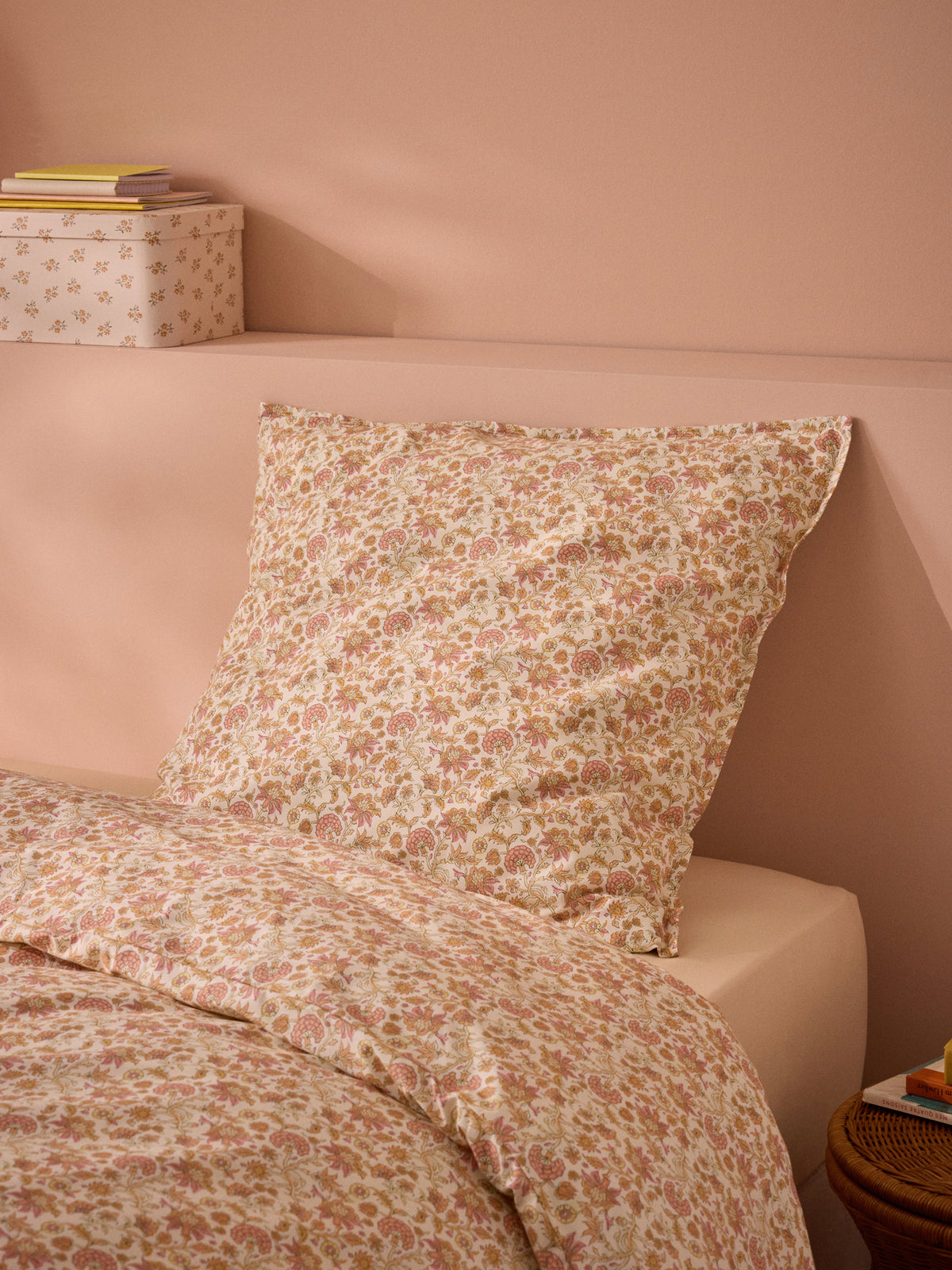 Taie d'oreiller percale de coton "Agathe"
