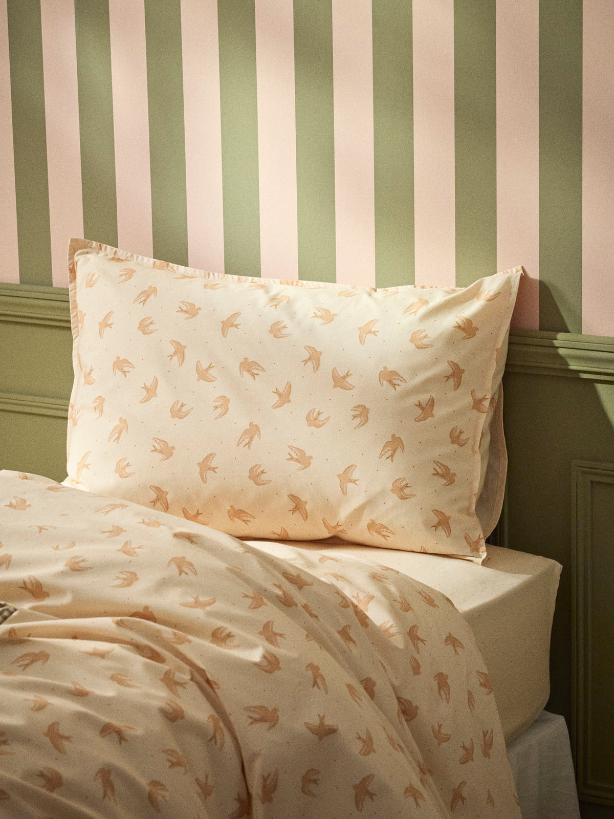 Taie d'oreiller percale de coton "Anna"