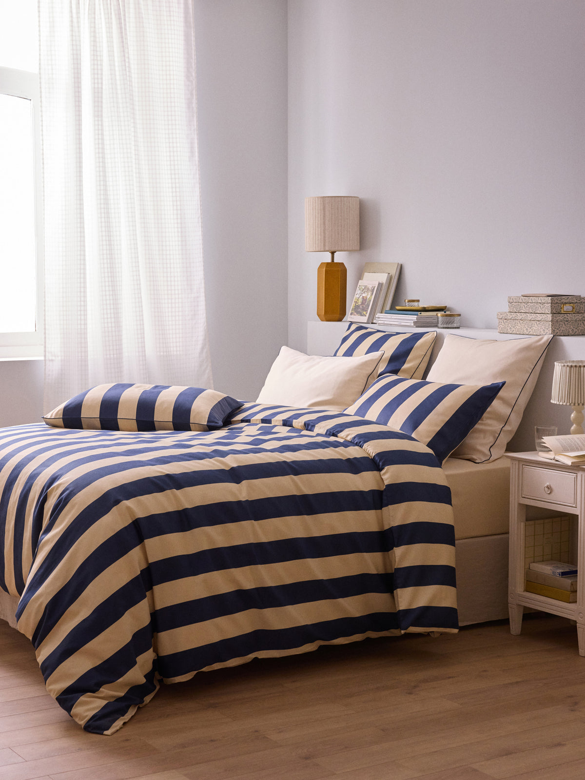 Taie d'oreiller satin de coton "Maxine"