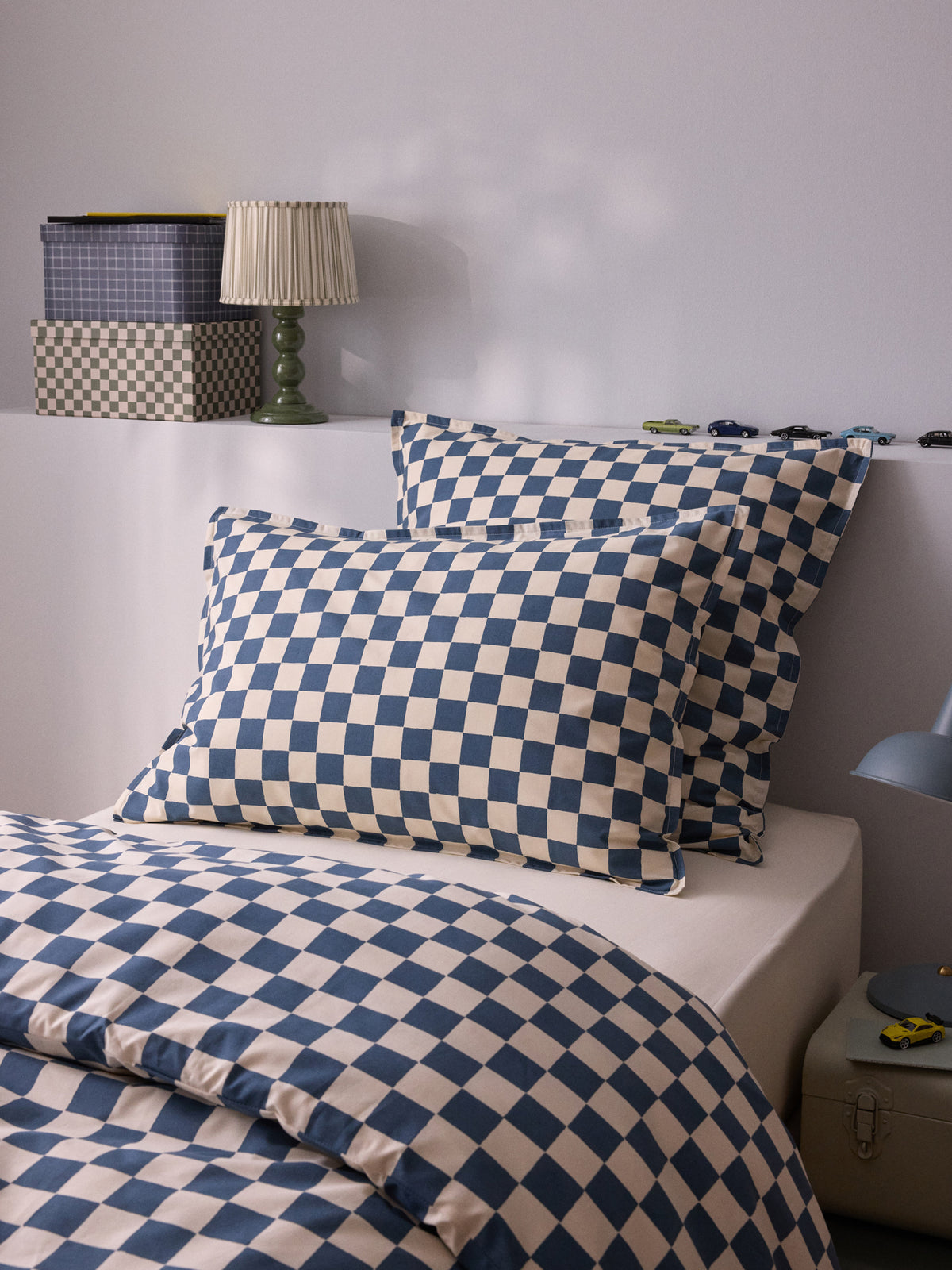 Taie d'oreiller percale de coton "Marius"
