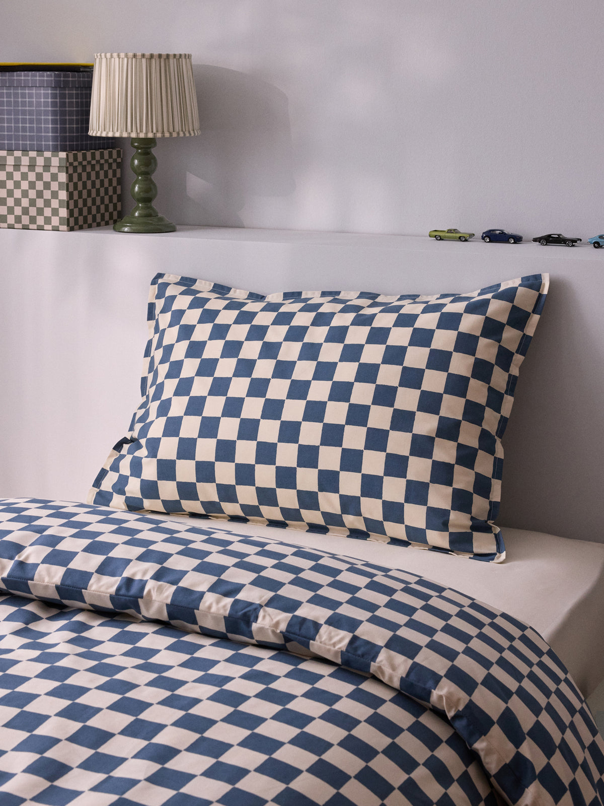 Taie d'oreiller percale de coton "Marius"