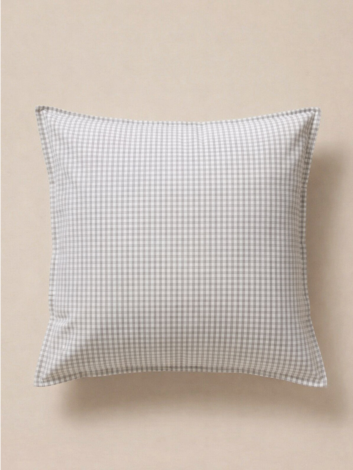 Taie d'oreiller percale de coton tissé teint  "Marin"