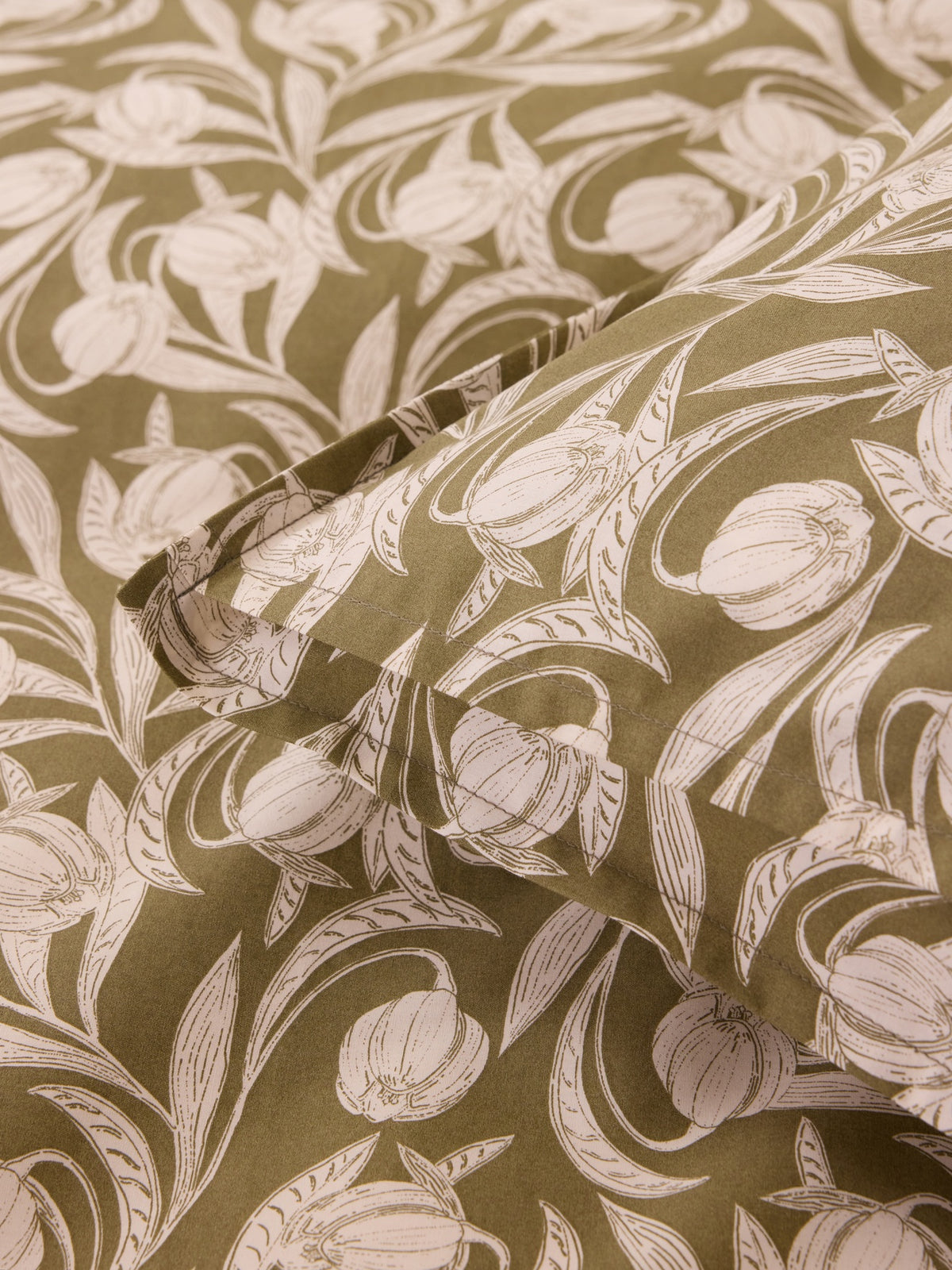 Taie d'oreiller percale de coton "Lucie"