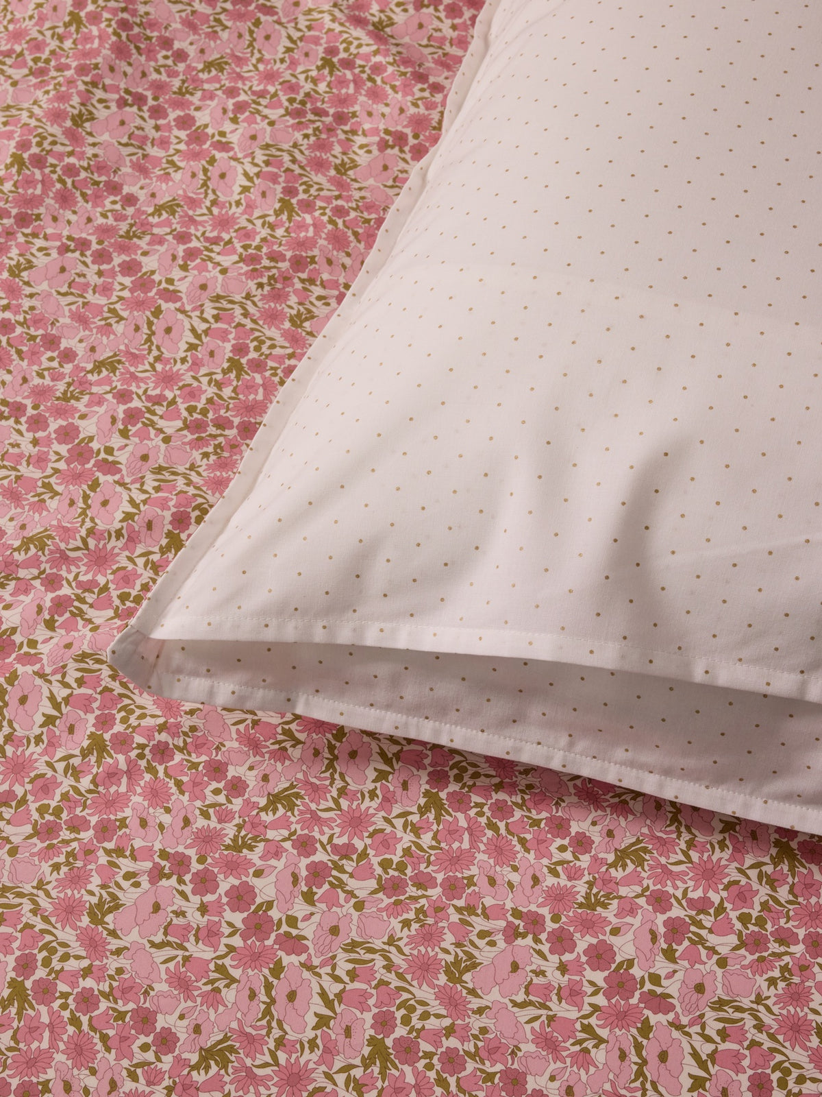 Taie d'oreiller tissu Liberty "Poppy and Daisy"