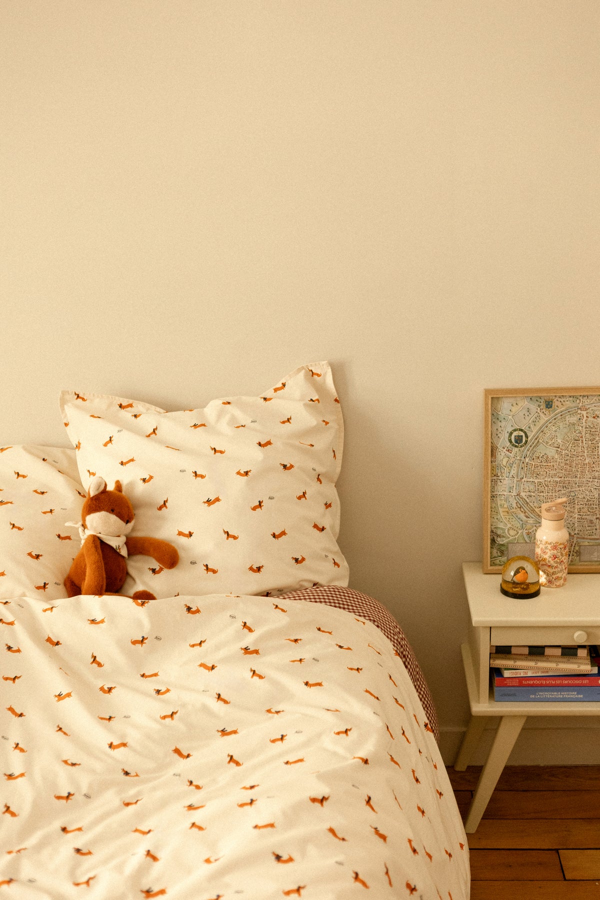 Taie d'oreiller percale de coton "Loki"