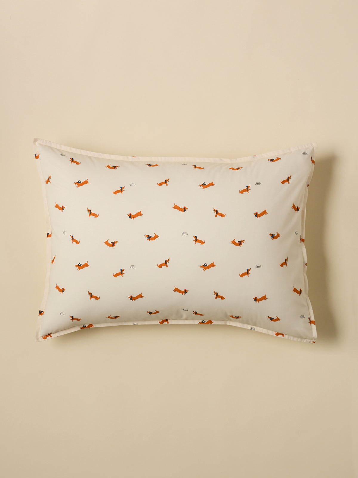 Taie d'oreiller percale de coton "Loki"