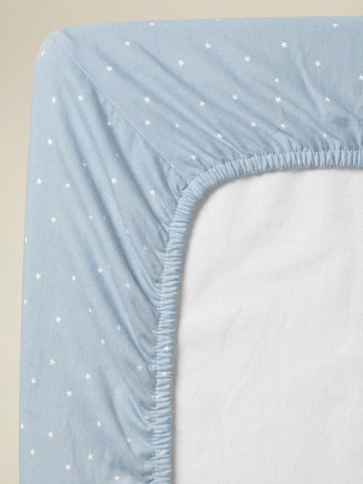 Drap-housse coton étoiles "Aviateur"