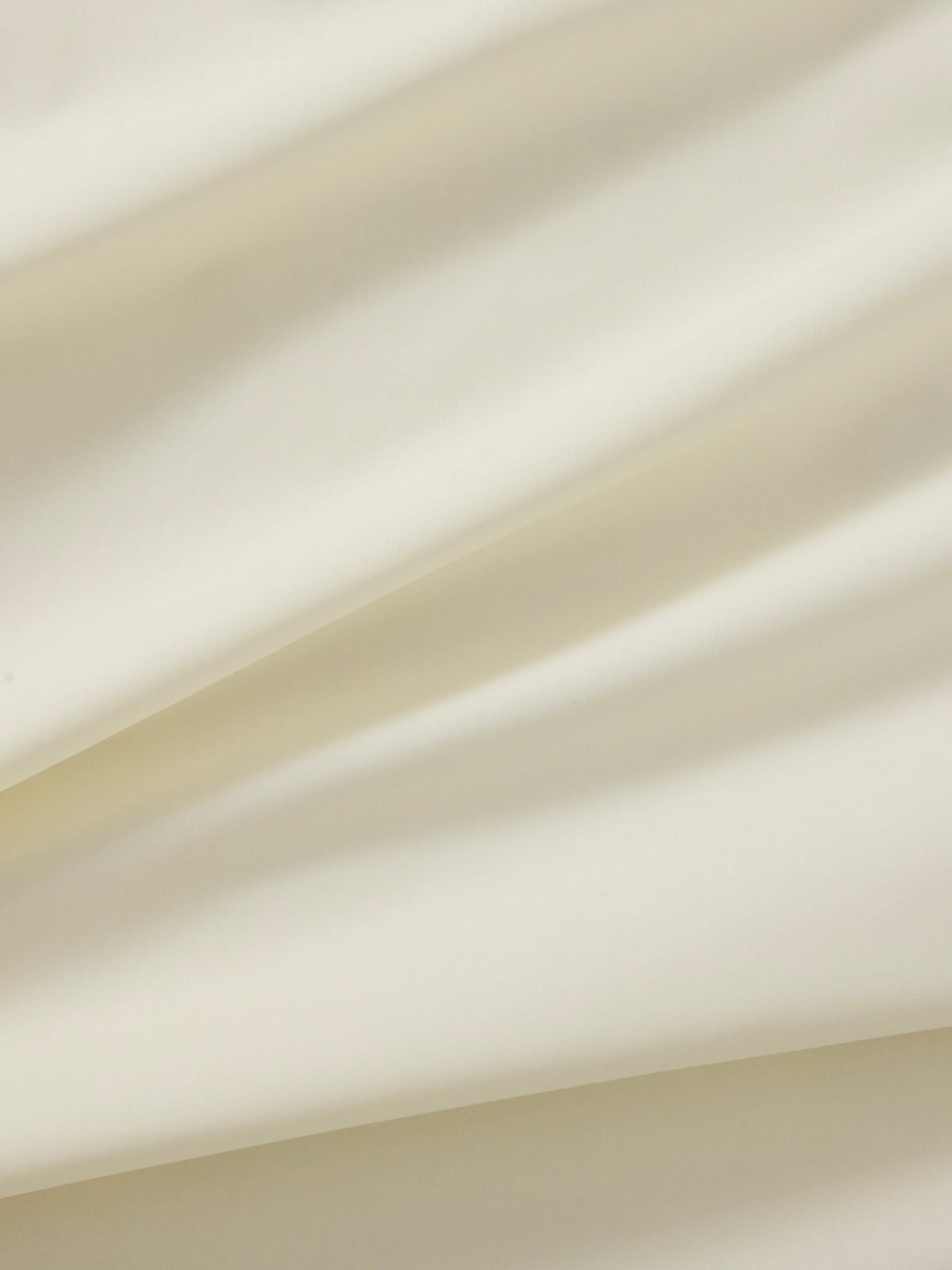 Cotton percale fitted sheet
