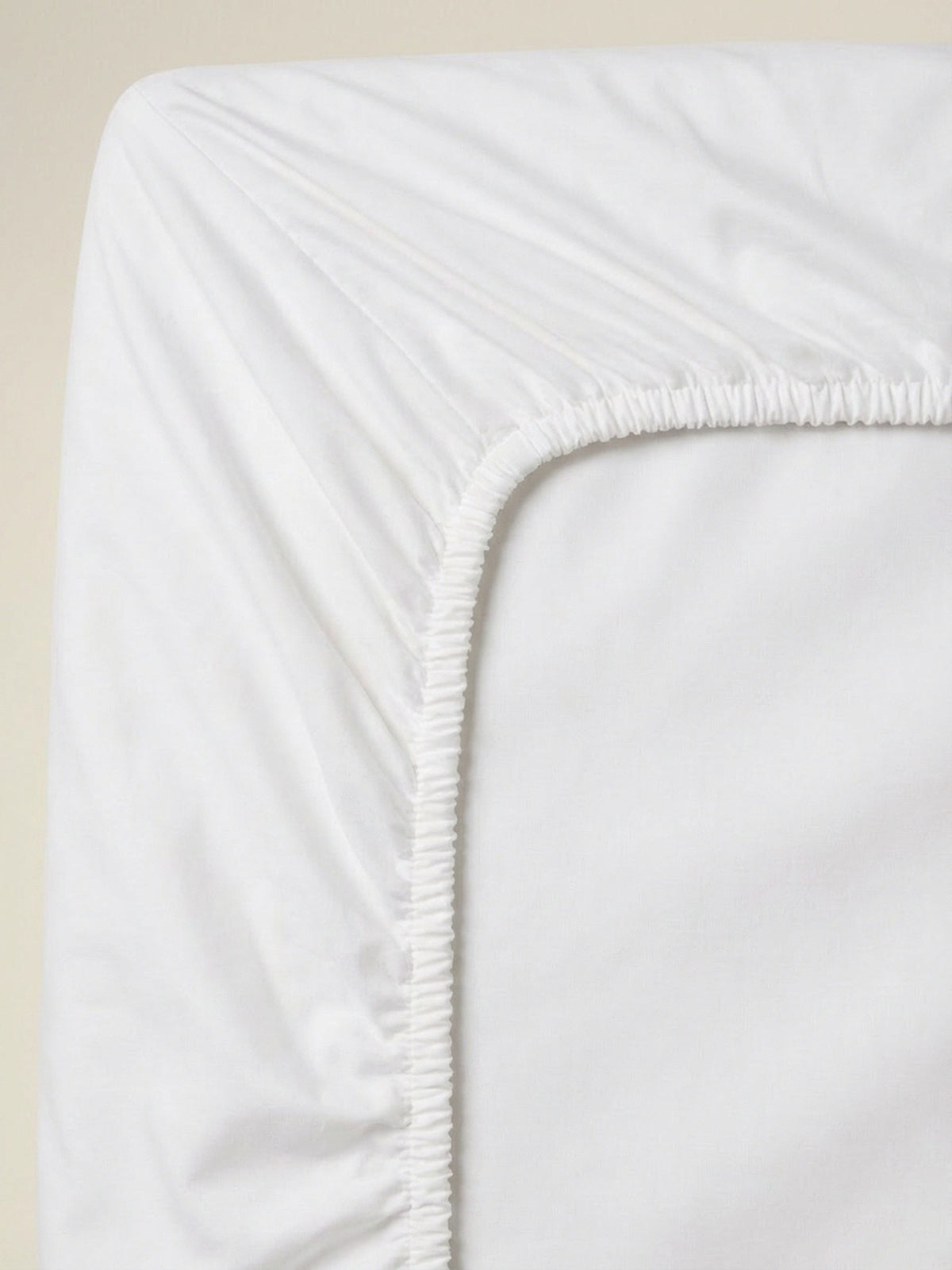 Drap housse en percale de coton