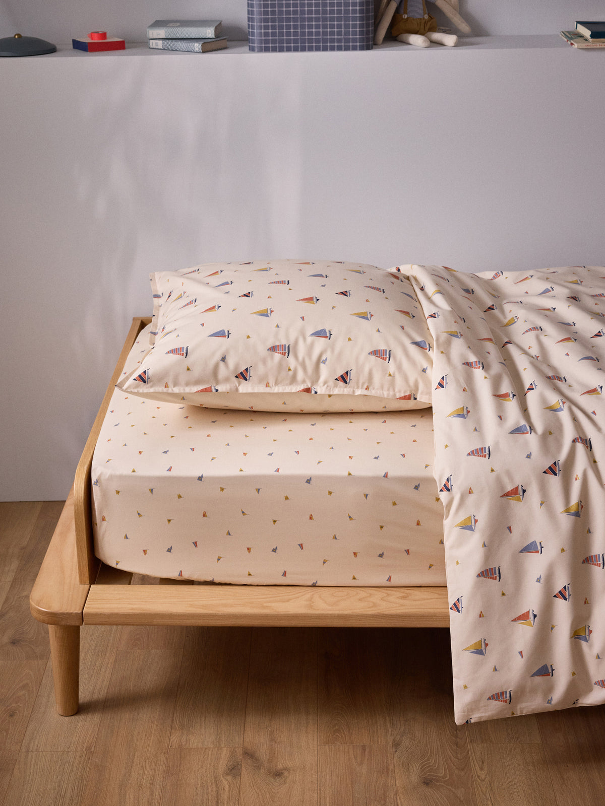 Mateo cotton percale fitted sheet