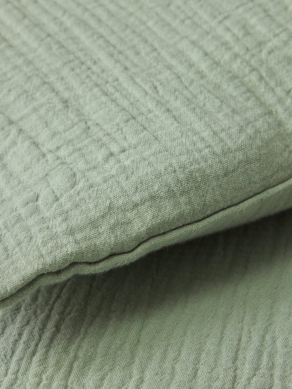 Housse de couette gaze de coton "Gaufrée"