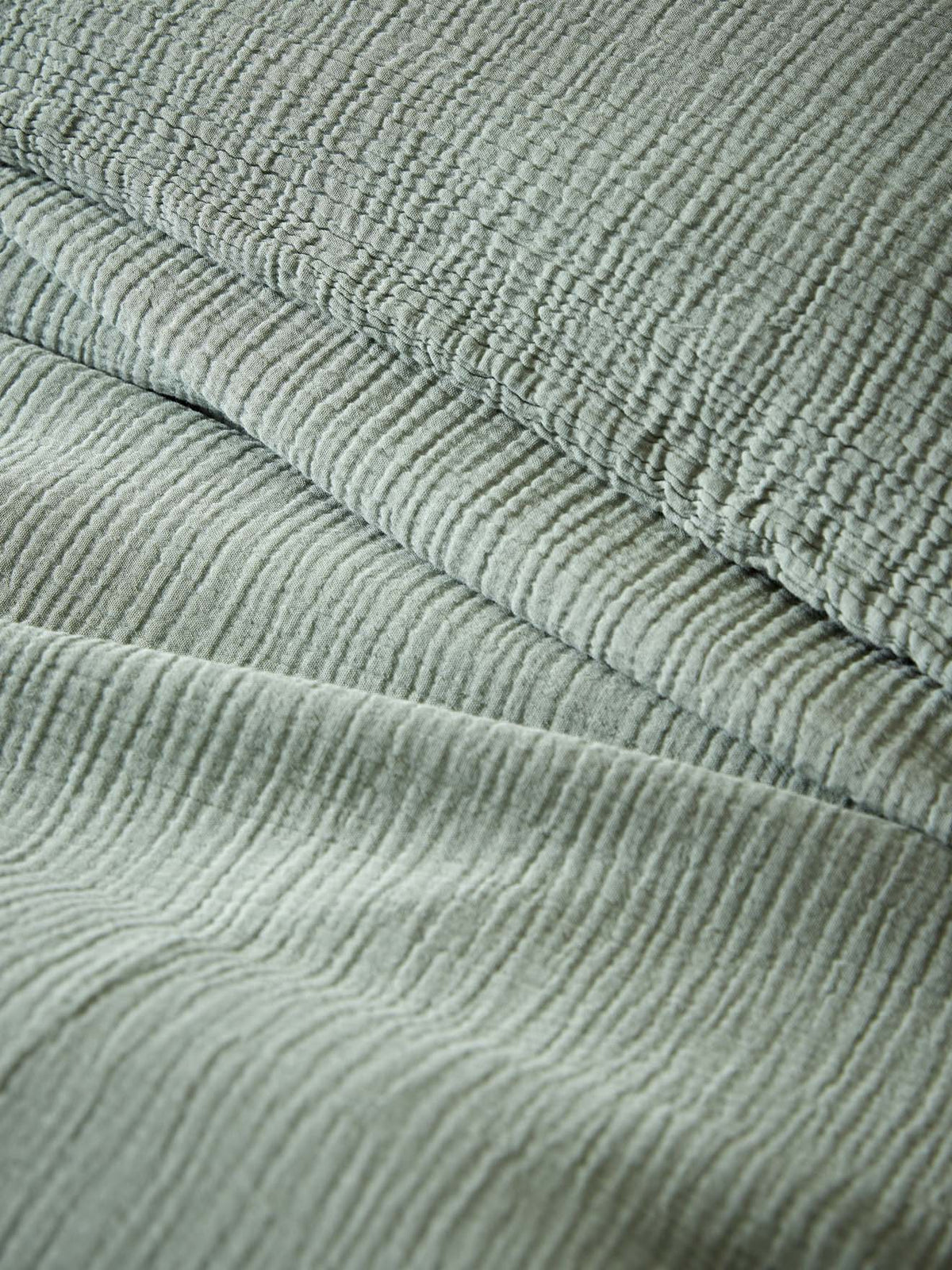 Housse de couette gaze de coton "Gaufrée"