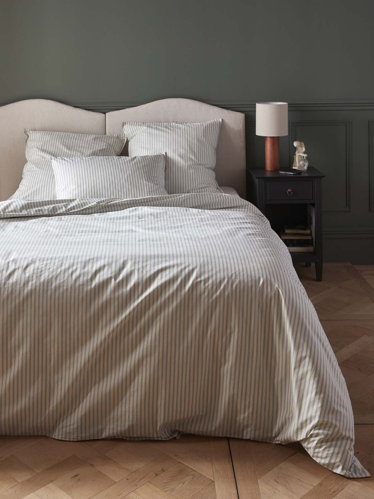 Housse de couette percale de coton "Coutil"