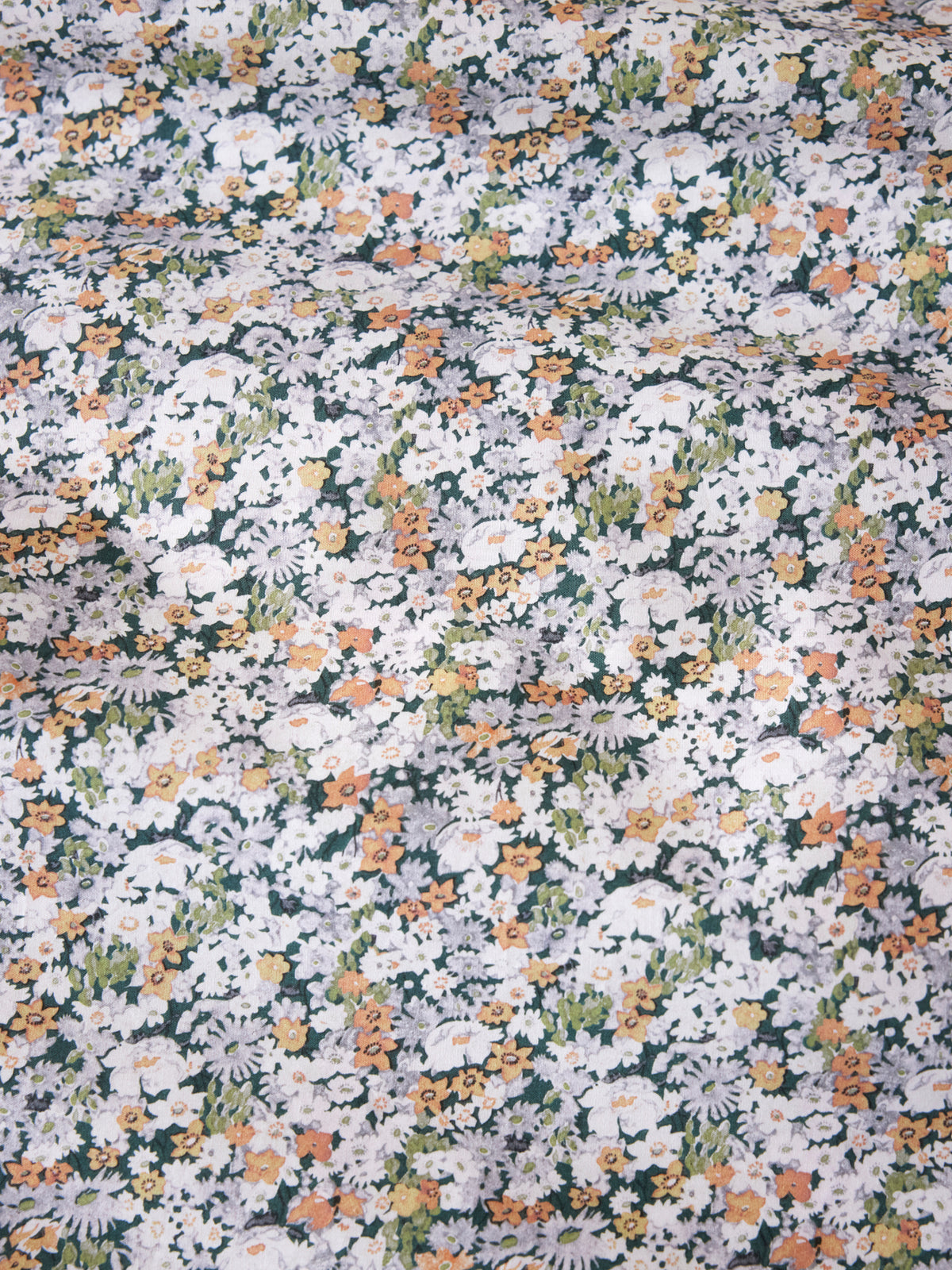 Shasta motif cotton percale duvet cover made with Liberty fabric