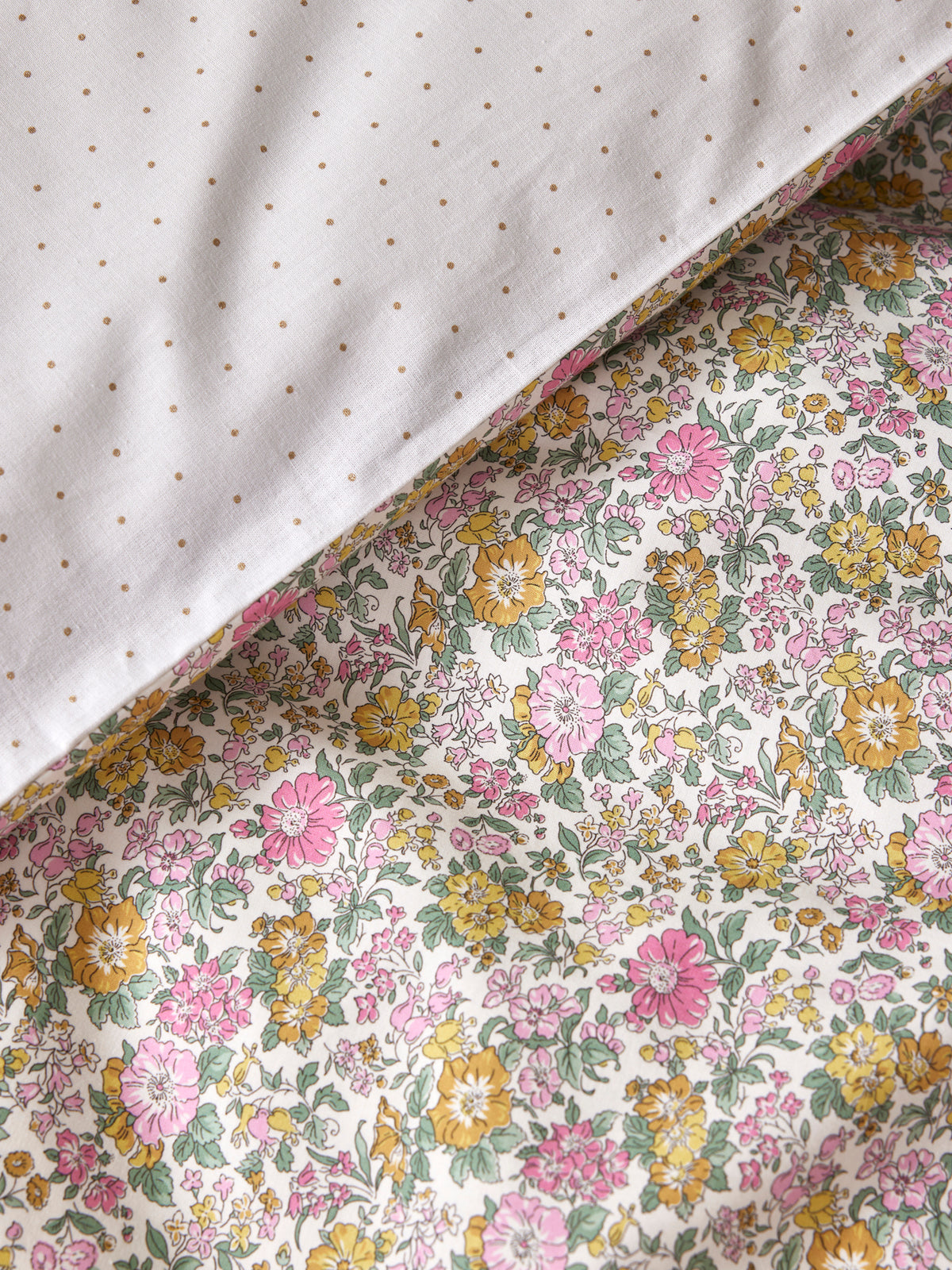Housse de couette tissu Liberty "Clare Rich"