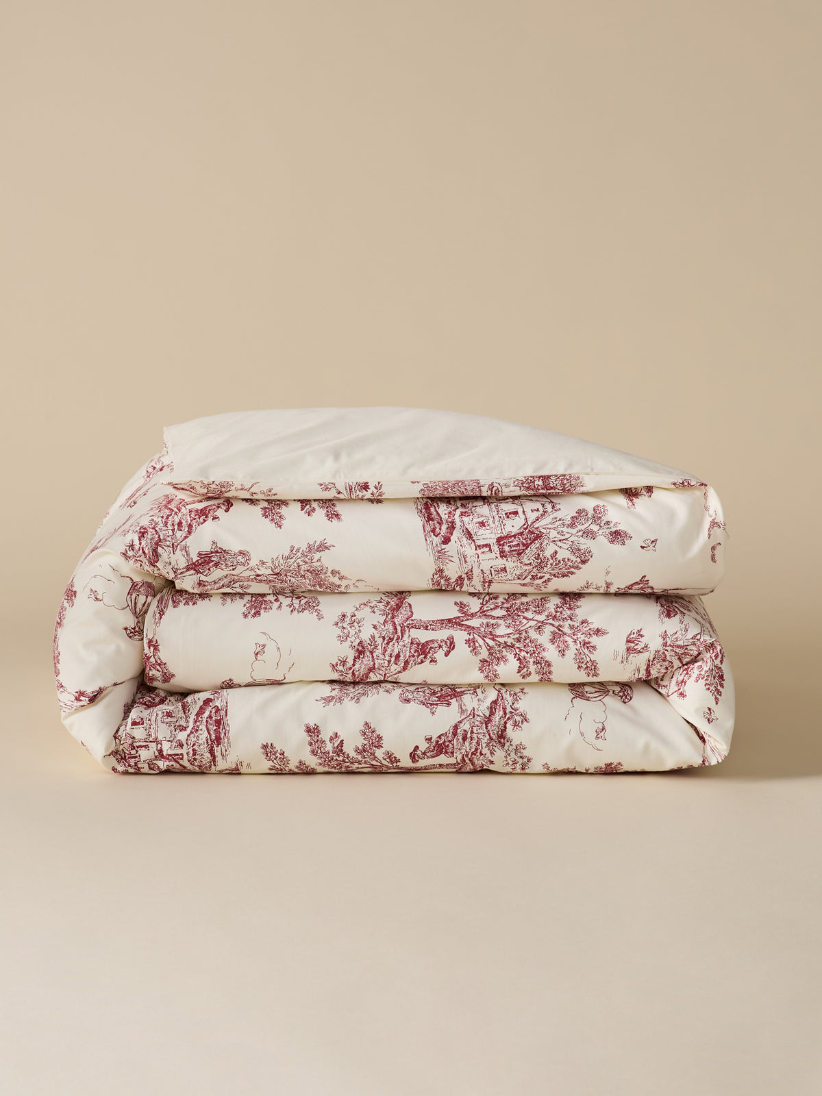 Toile de Jouy Spirit cotton percale duvet cover