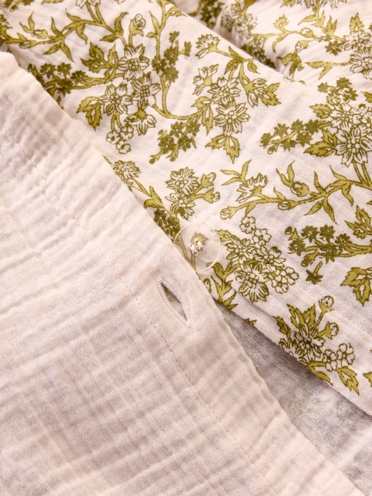 Armande cotton percale duvet cover