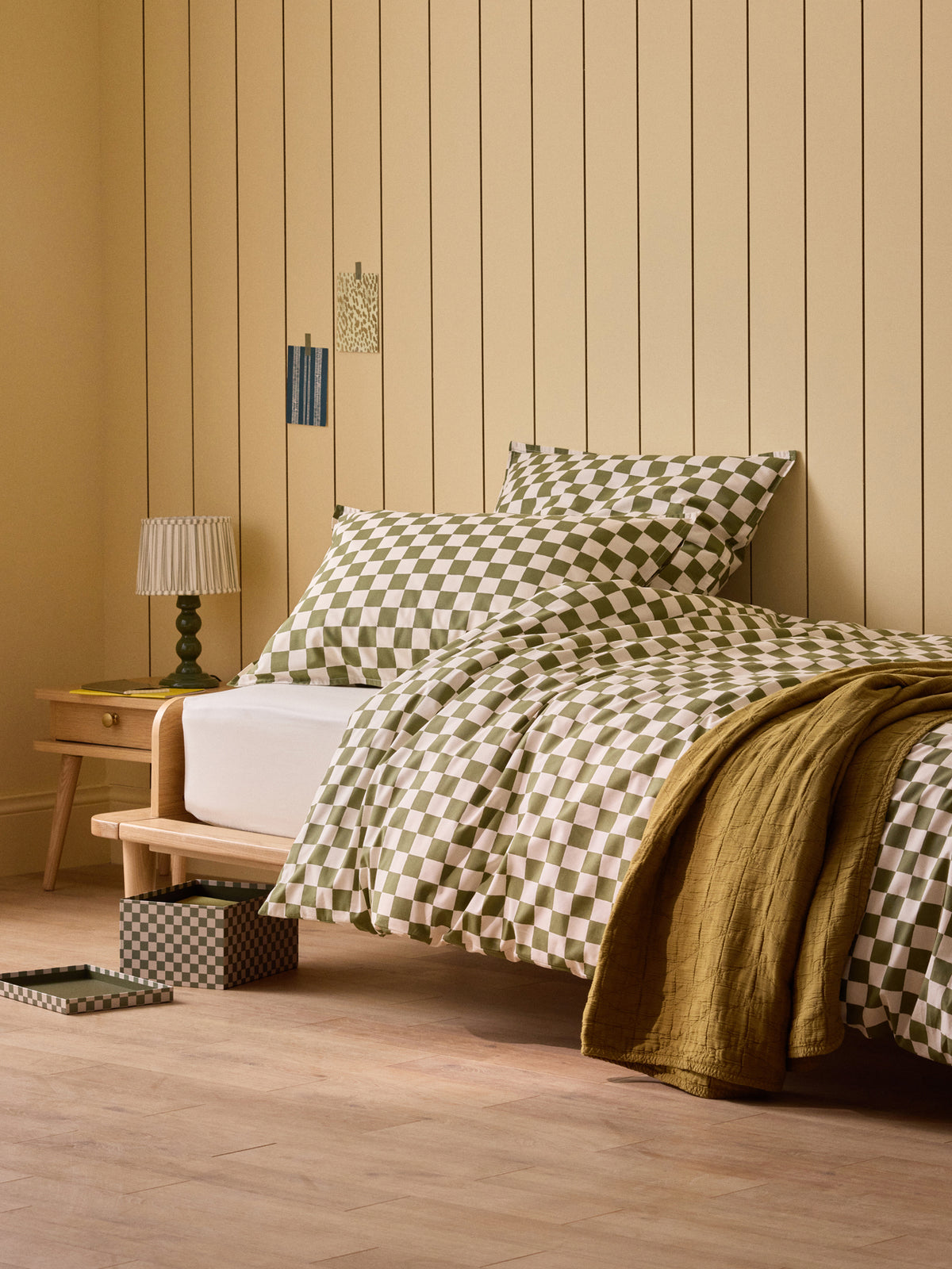 Marius cotton percale duvet cover
