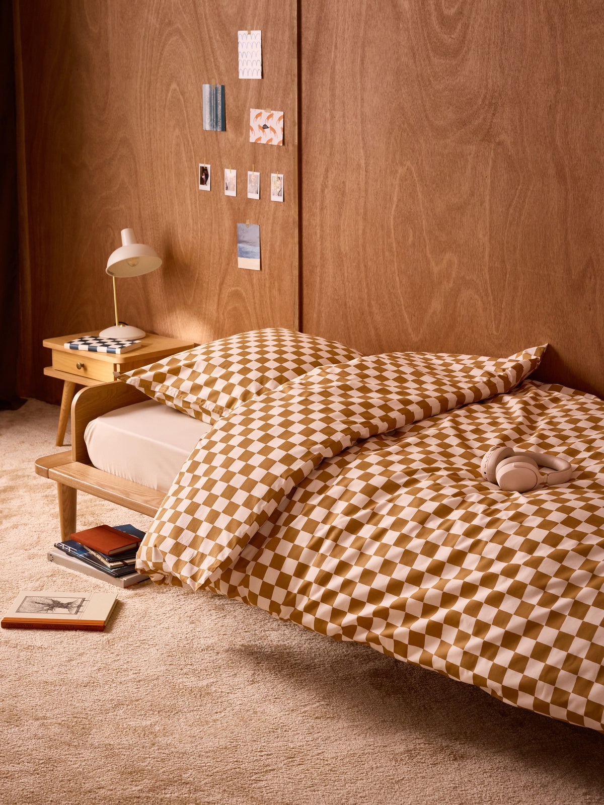 Marius cotton percale duvet cover