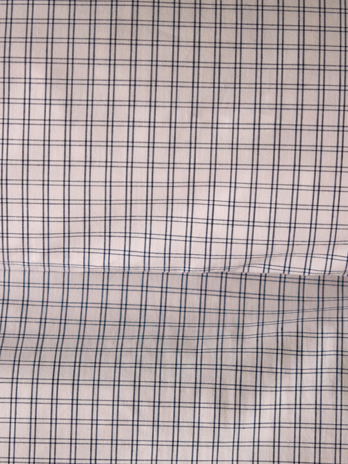 Woven-dyed Marin cotton percale duvet cover