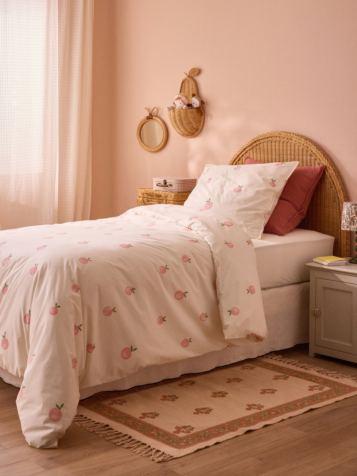Margareth cotton percale duvet cover