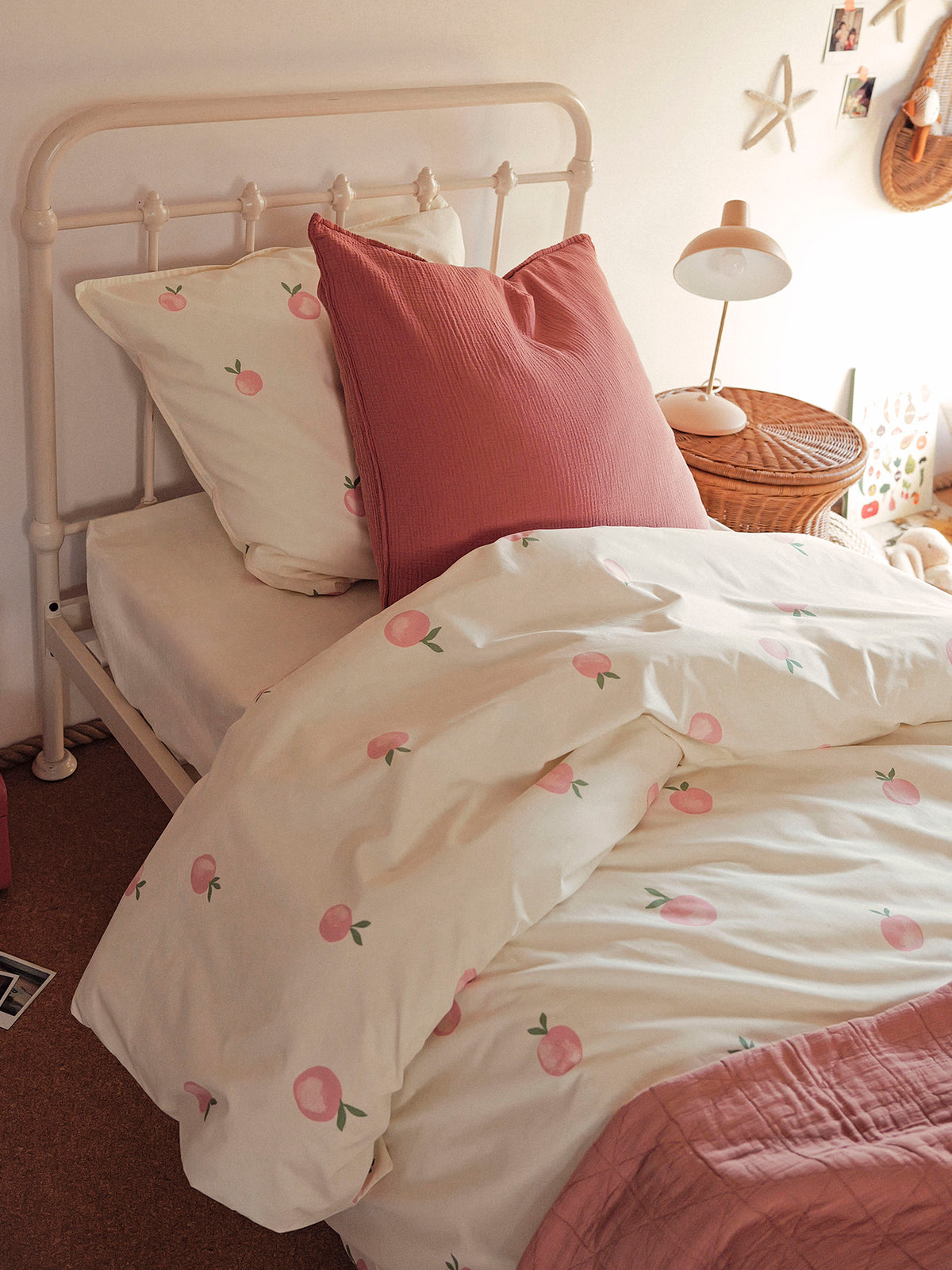 Margareth cotton percale duvet cover