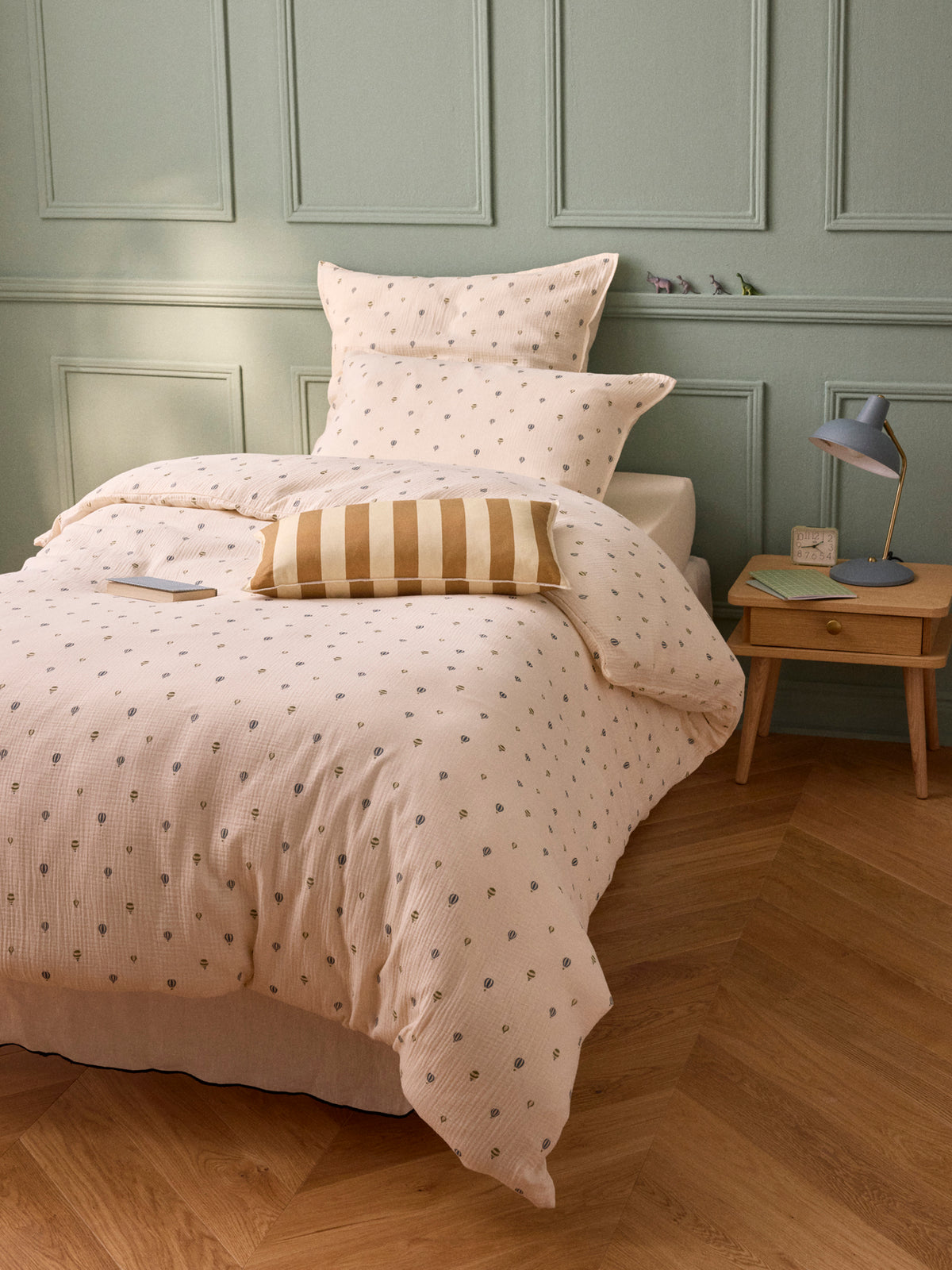 Milan cotton gauze duvet cover