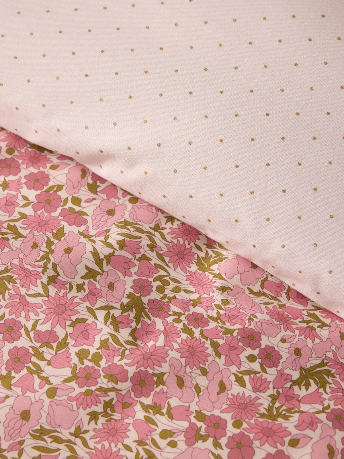 Housse de couette tissu Liberty "Poppy and Daisy"