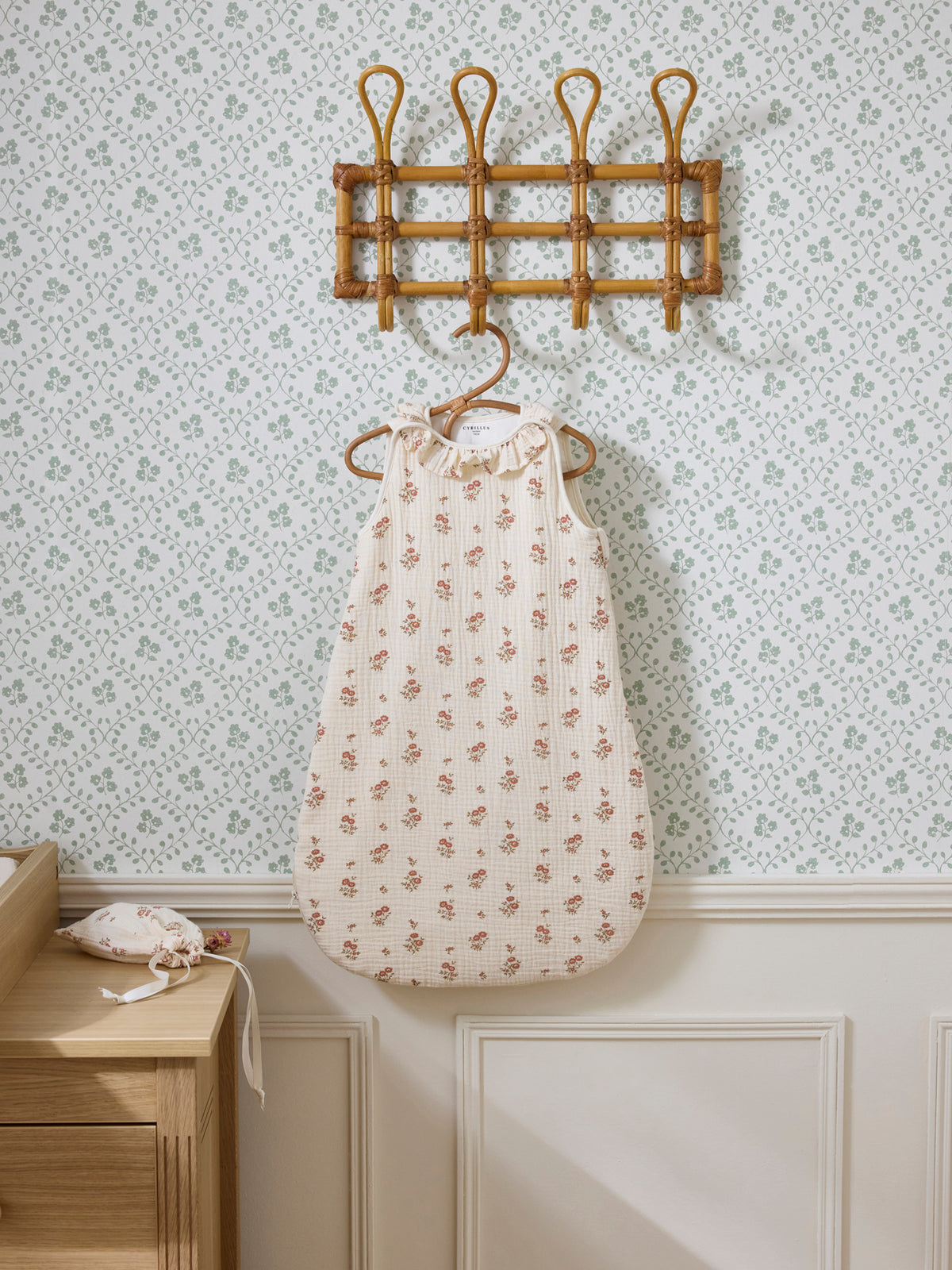Gigoteuse col froufrou gaze de coton biologique - TOG 3