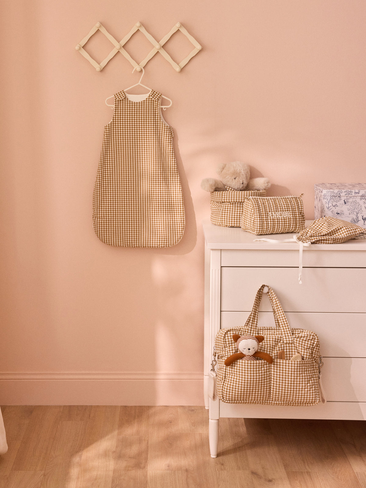 Lightweight organic cotton gauze sleepsack TOG1