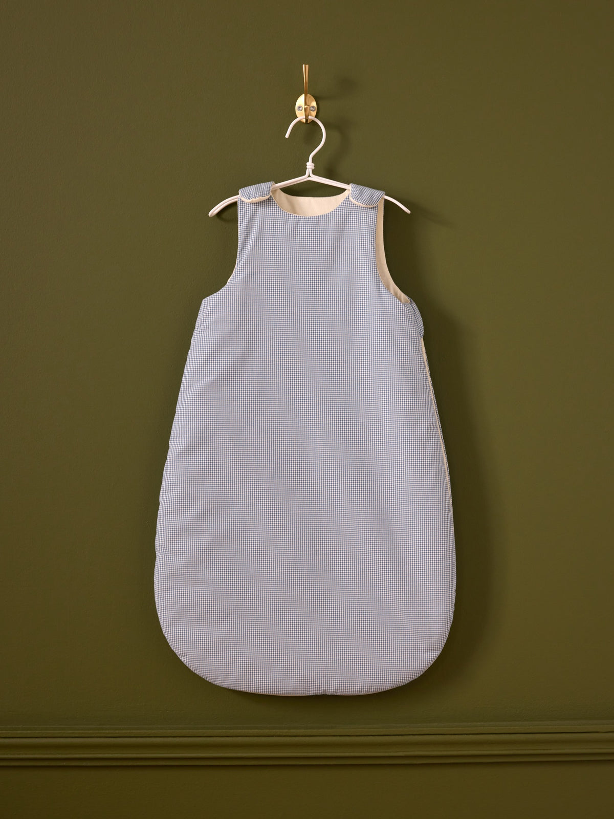 Gigoteuse vichy en percale de coton - TOG 3