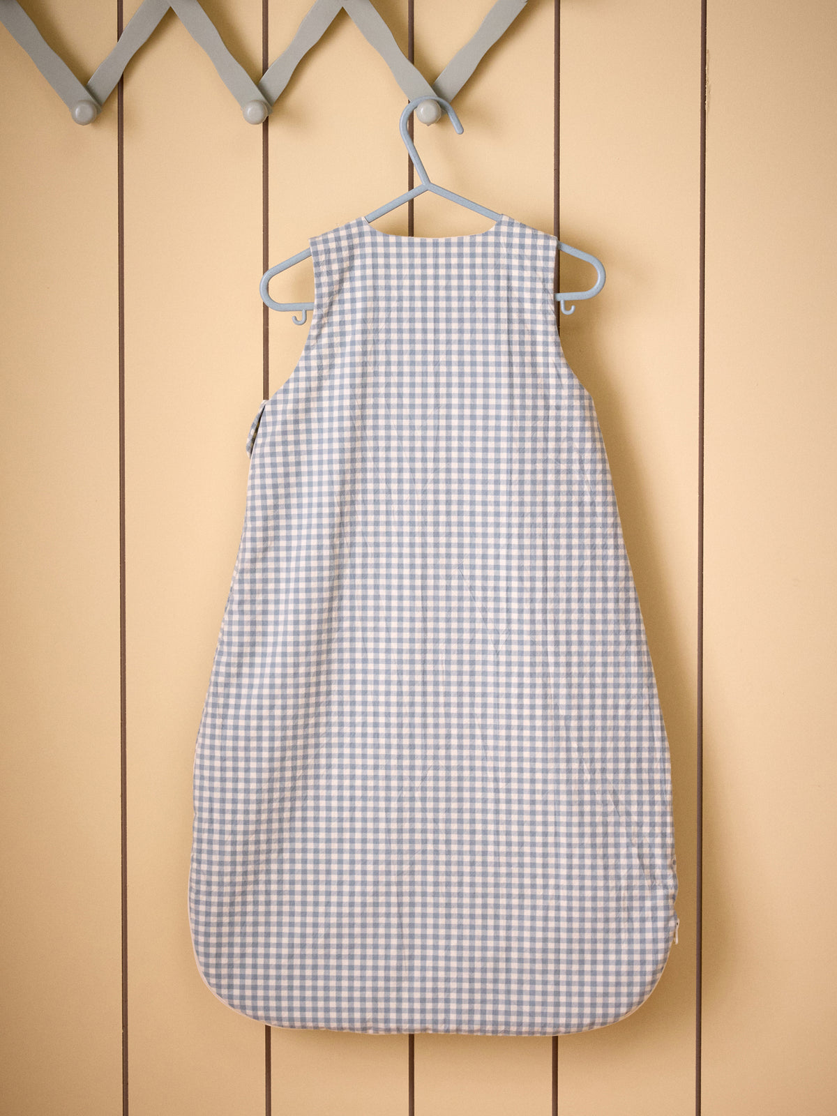 Cotton percale gingham checked sleepsack - TOG 3