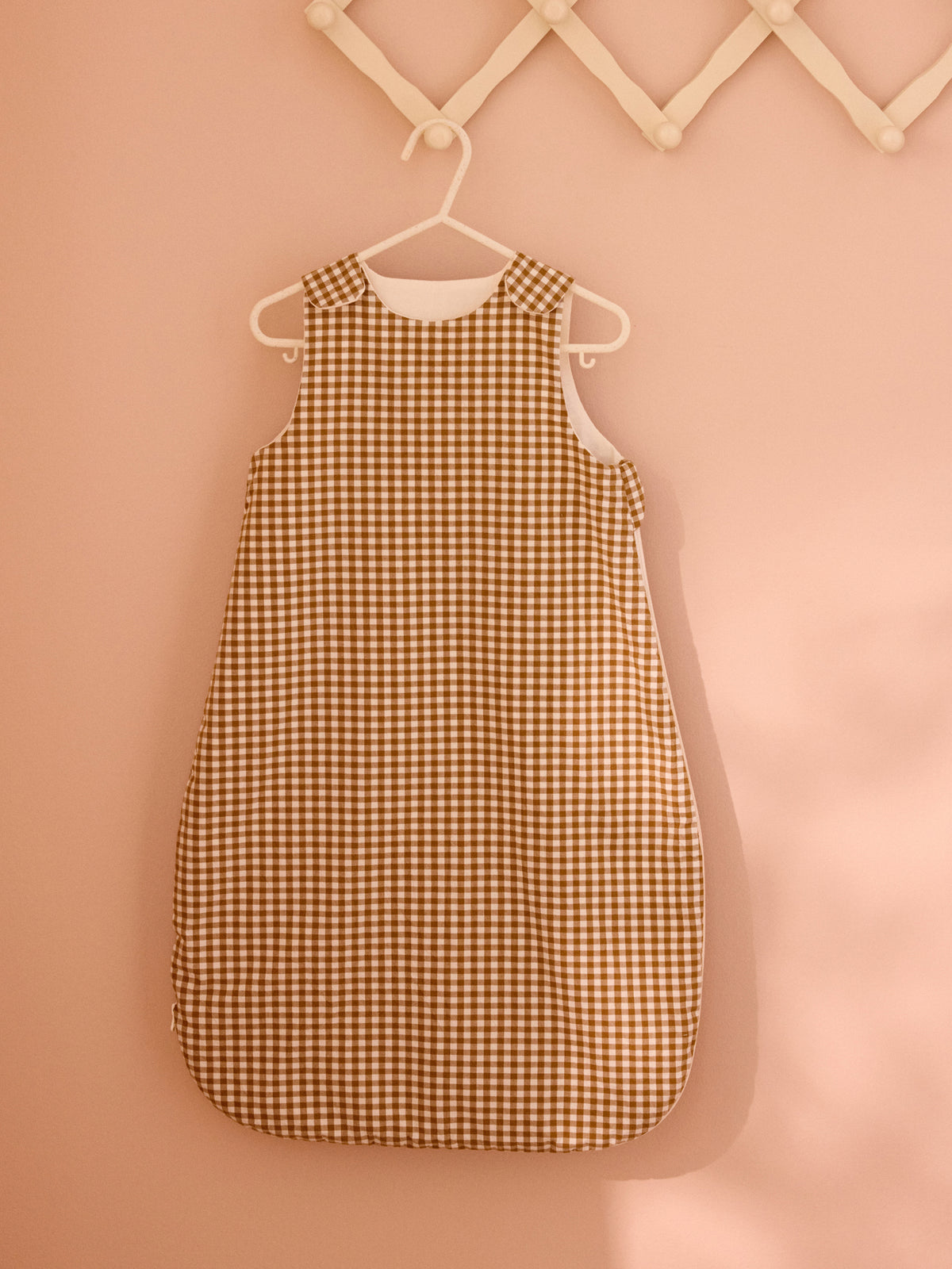 Gigoteuse vichy en percale de coton - TOG 3