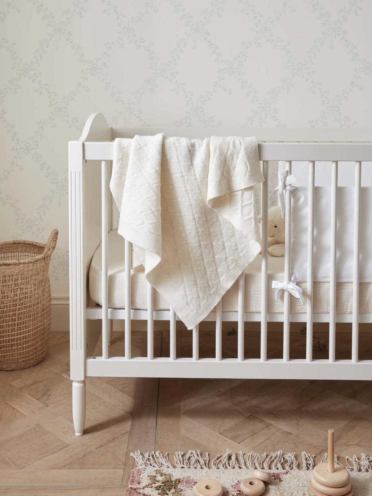 Super soft wool baby blanket