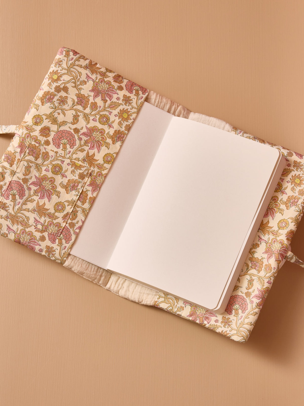 Medical record booklet with quilted cover