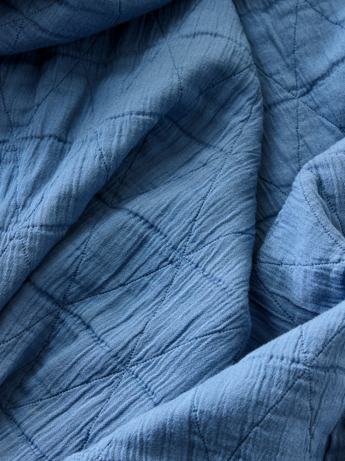 Cotton piqué bedspread