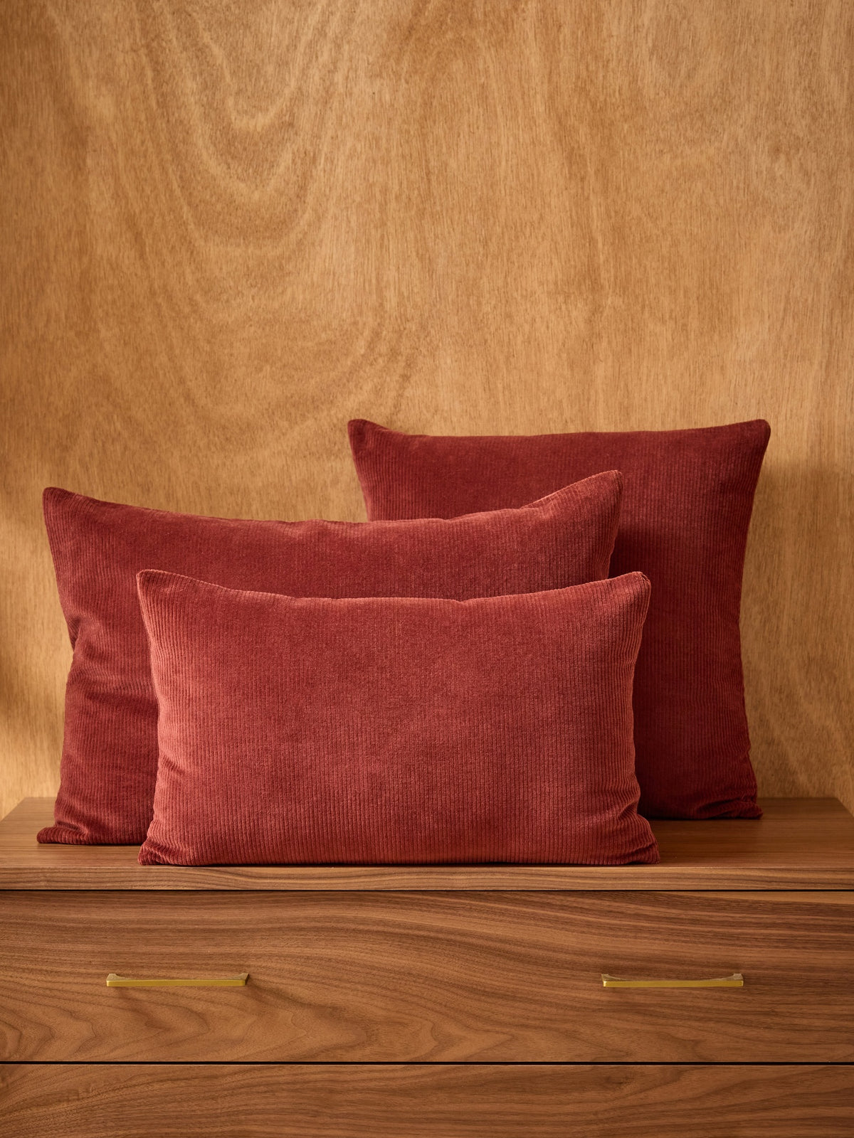 Corduroy cushion cover