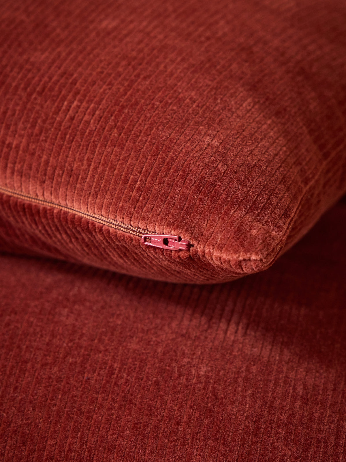 Corduroy cushion cover