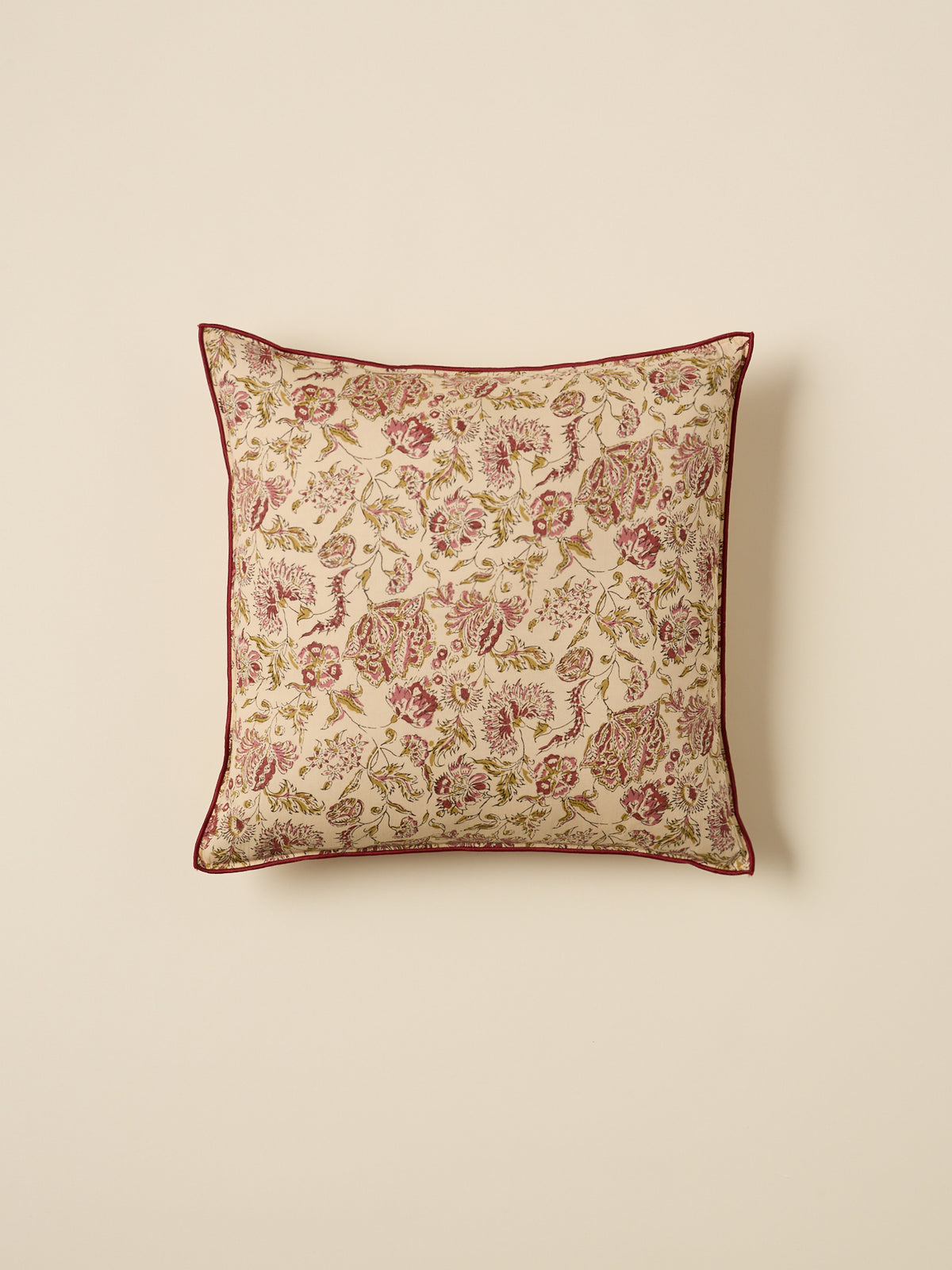 Housse de coussin imprimé indien Penjab