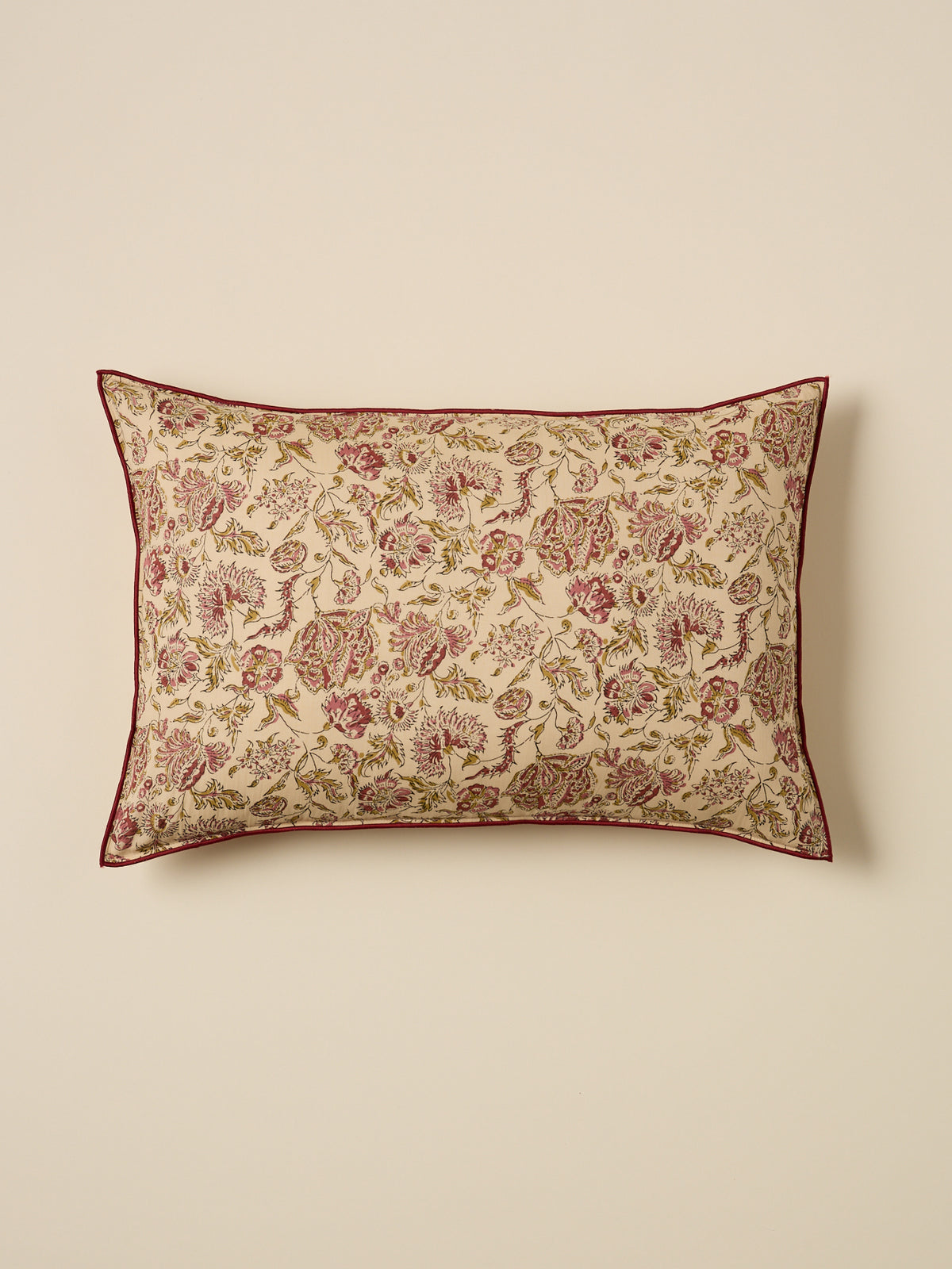 Housse de coussin imprimé indien Penjab