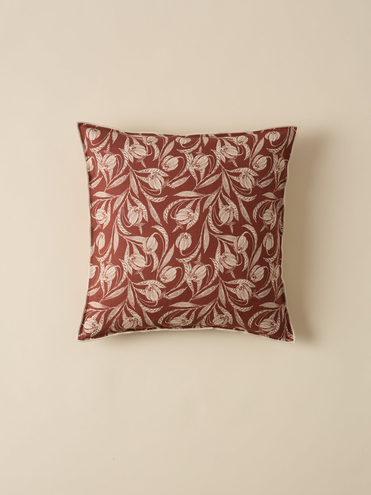 Housse de coussin imprimée "Lucie"