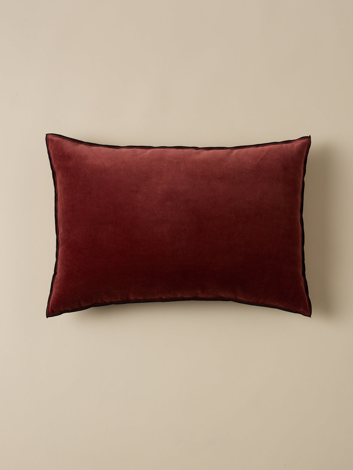 Housse de coussin en velours